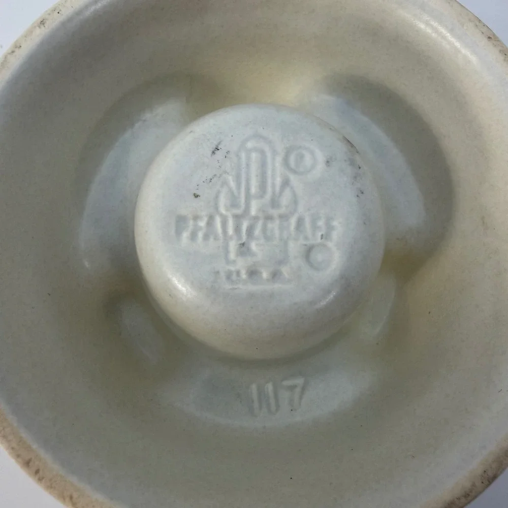 Pfaltzgraff Yorktowne Blue‎ Floral Stoneware Juicer Base Replacement 117 USA